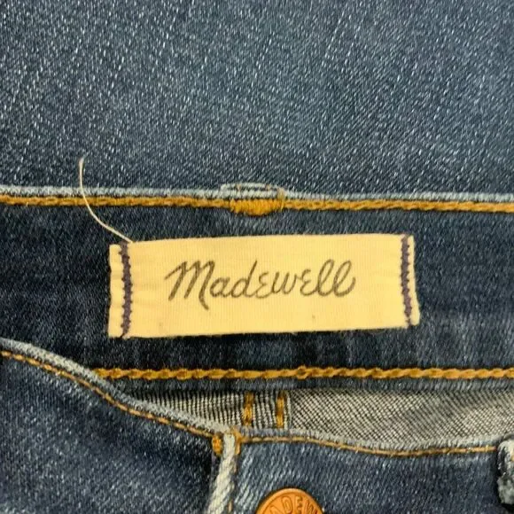Madewell Roadtripper Jeans Medium Wash Size 26 - Picture 12 of 13